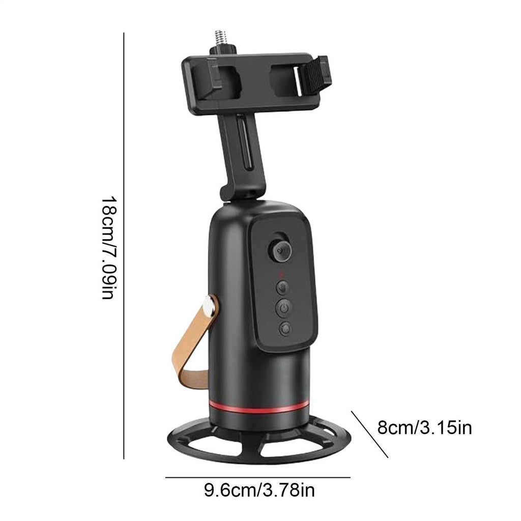 Selfie Stick Tripod – ABS Aluminum Alloy 3.15 Inch Folded Size | Face Tracking Phone Holder | Extendable Cell Phone Tripod Stable Wireless Stand for Vlogging Live Streaming Travel Photography
