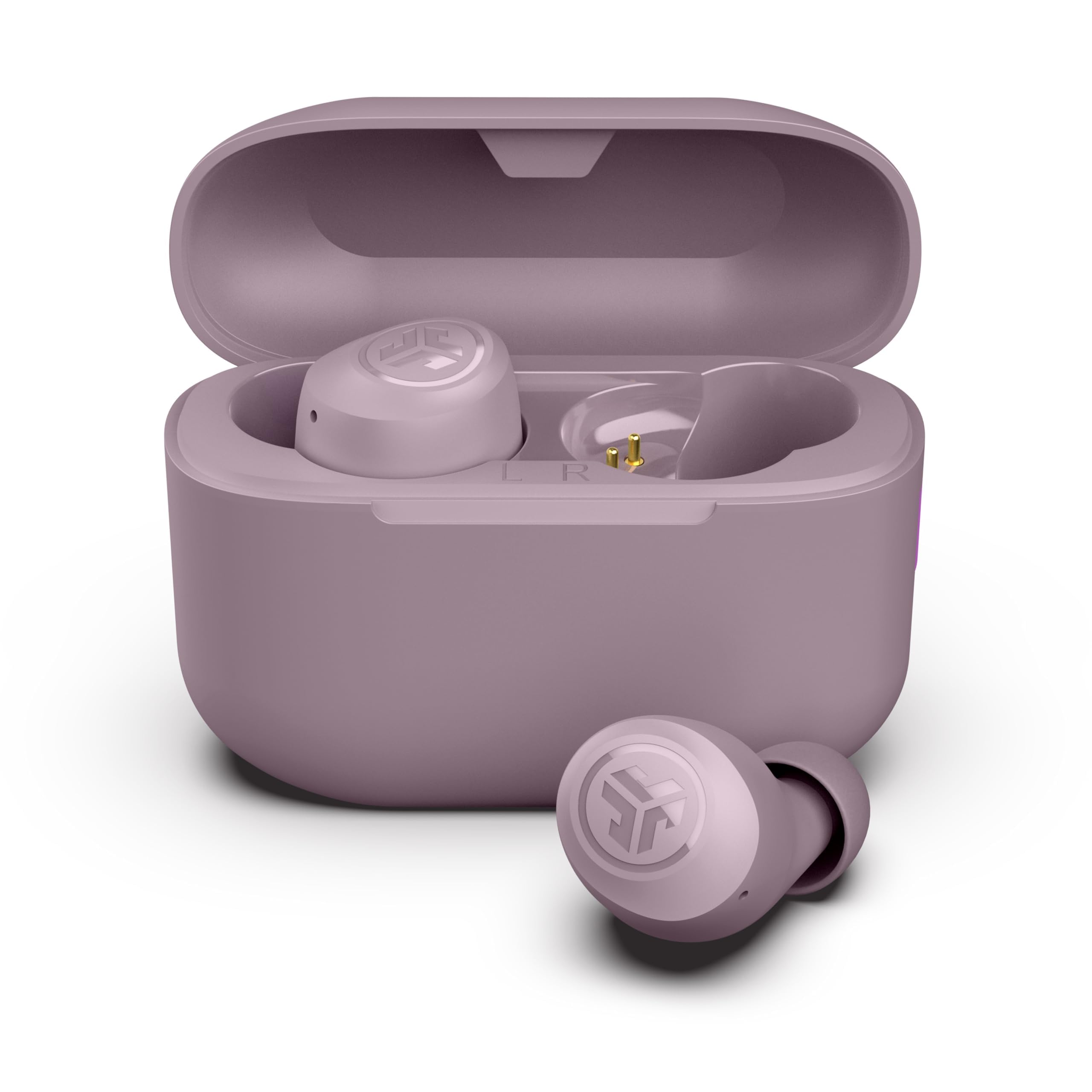JLab Go Air Pop+ True Wireless Earbuds, in Ear Headphones, Bluetooth Earphones, 35H Playtime Ear Buds, Bluetooth Earbuds with Microphone, USB-C Charging Case, Dual Connect, EQ3 Sound, Black