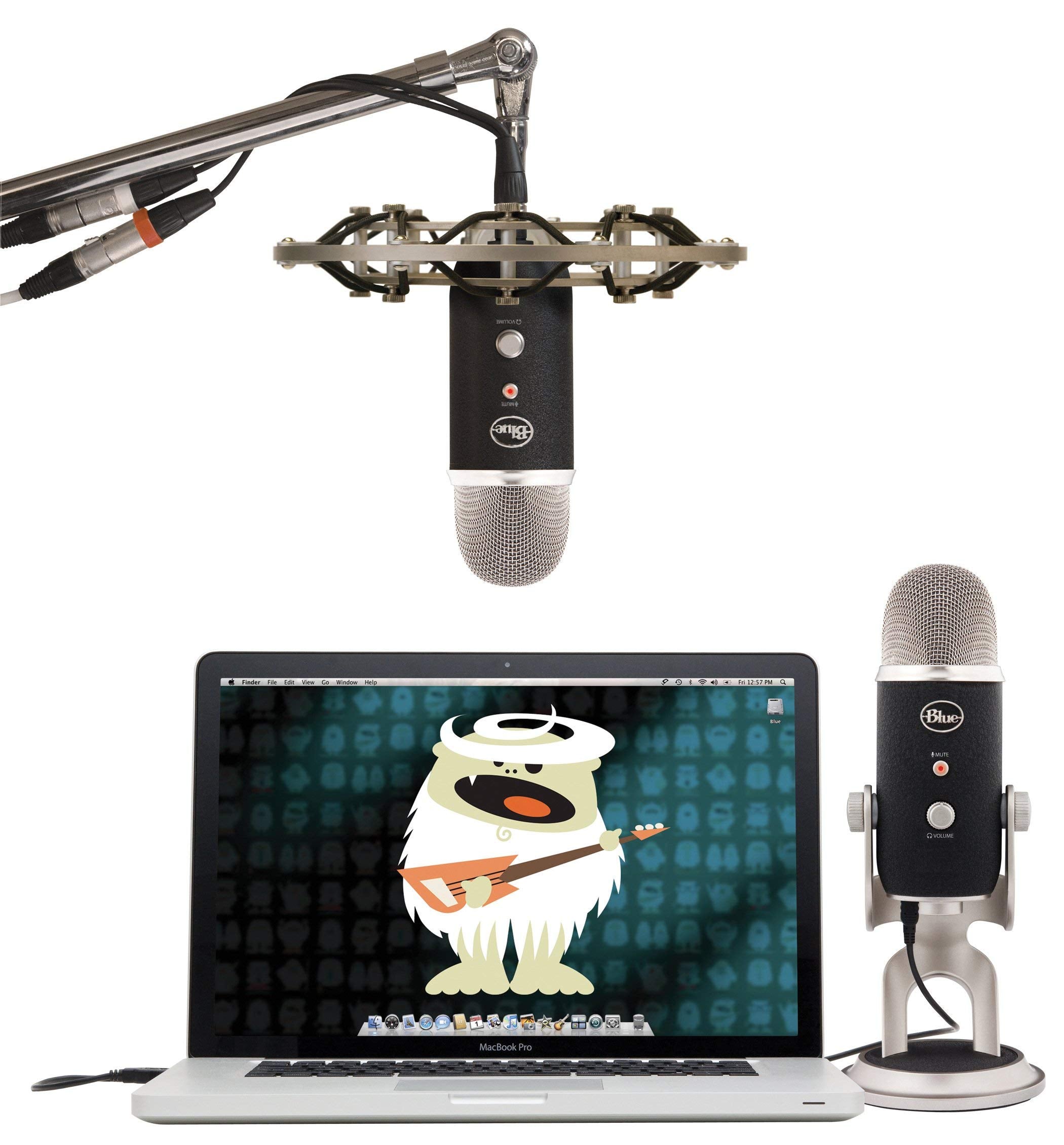Blue Yeti Nano Premium USB Microphone - Shadow Grey (Renewed)
